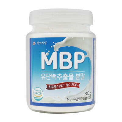 백세식품 MBP 분말 200g (1통)