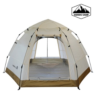 노르딕캠프 펜타곤 원터치 텐트 텐트3.4인용